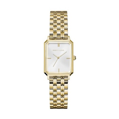 Roberto Marino RM1982 Women s Luxury Watch - Gold - Silver Dial
