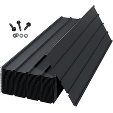 20 PCS Galvanized Steel Corrugated Roof Panels with Screws - Waterproof