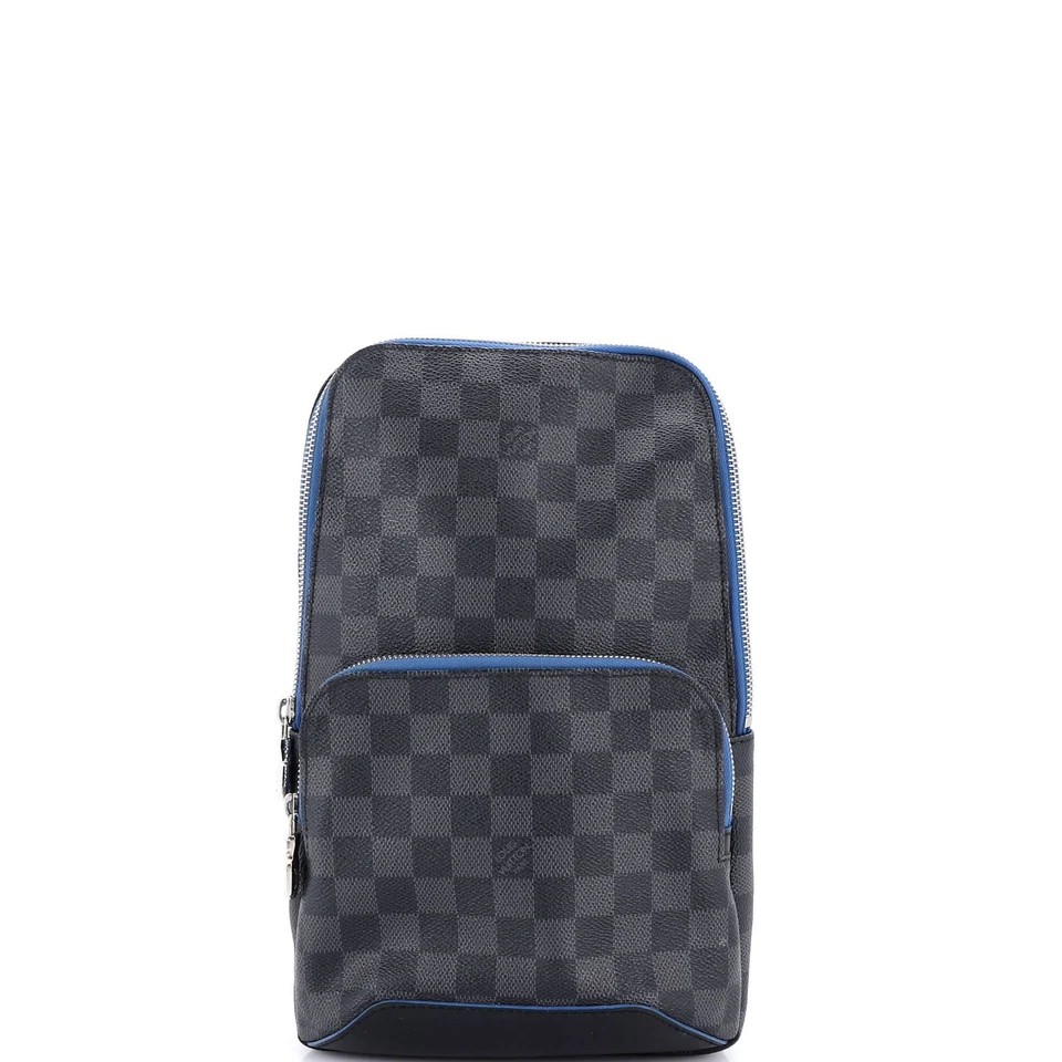 Bolso bandolera Louis Vuitton Avenue Damier grafito