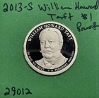 2013-S Presidential Dollar William Howard Taft Proof — photo from another recent sale