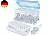 EiswüRfelform, Silikon EiswüRfelbehäLter Mit Deckel Einfaches DrüCken Um Erh