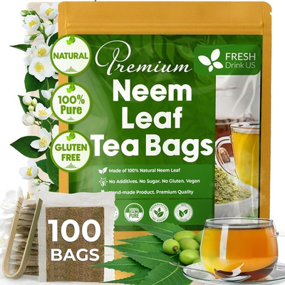 #ad #ad Natural and e from Premium 100 Neem Leaf Tea Bags FreshDrinkUS $10.34