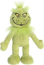 Dr. Seuss Grinch Bendable Armature Aurora Plush 7" tall Plush 15229 Green Fun