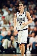 Bobby Hurley Sacramento Kings looks on during a game on November 1- Old Photo