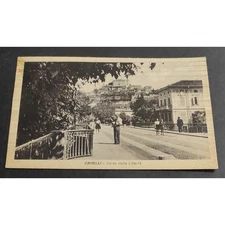 Cartolina Canelli - Corso della Libertà