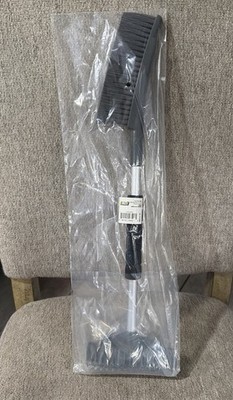 Snow Brush With Ice Scraper For Auto Windshield 22 in (2 ft) Black Used