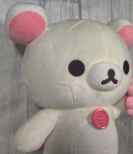 Rilakkuma San-X: Korilakkuma sakura/cherry blossom 14in Round 1 Plush - Picture 3 of 9