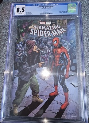 Amazing Spider-Man (2022) #1 Eminem Variant Hustl Edition CGC 8.5