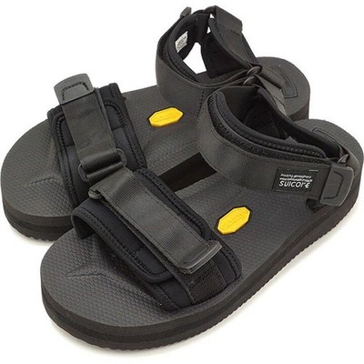 Suicoke OG-064VPO Nylon Riemchen Sandalen Schwarz 27cm Vibram Sohle Unisex Neu