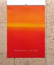 Rupprecht Geiger -Immerwährender Kunstdruckkalender  bisher unbenützt