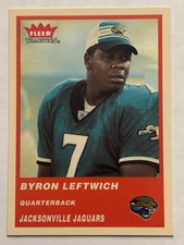 2004 Fleer Tradition #47 Byron Leftwich Jacksonville Jaguars
