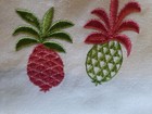 India Hicks Pomegranite Place Mats & Napkins Pink & Green Pineapple  Cotton  — photo 9