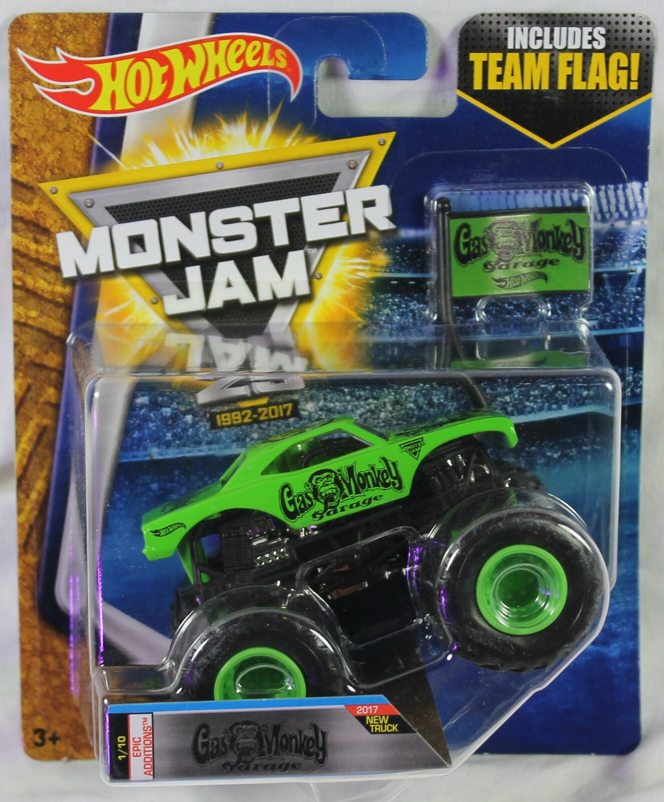 hot wheels gas monkey monster truck