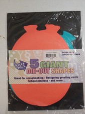 BALLOON large die cuts scrapbook cards Pack of 5
