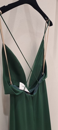 36IT- Valentino Green Pleated Gown DRESS- With Tags- RRP$7,990 AUD - Picture 9 of 10