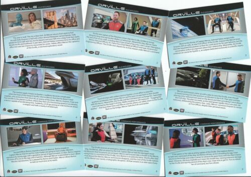 The Orville Season 1 (One) - 72 Card Basic/Base Set - Rittenhouse Archives 2019 - Picture 3 of 4