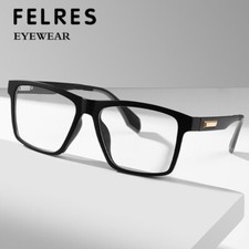 Men TR90 Classic Square Anti Blue Light Eyeglasses Full Frame Glasses Frames Hot