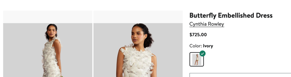 Interesting Cynthia Rowley Butterfly Dress Gallery