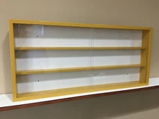 Display case cabinet for STAR WARS figures  - 3 Compartments (Made in USA)