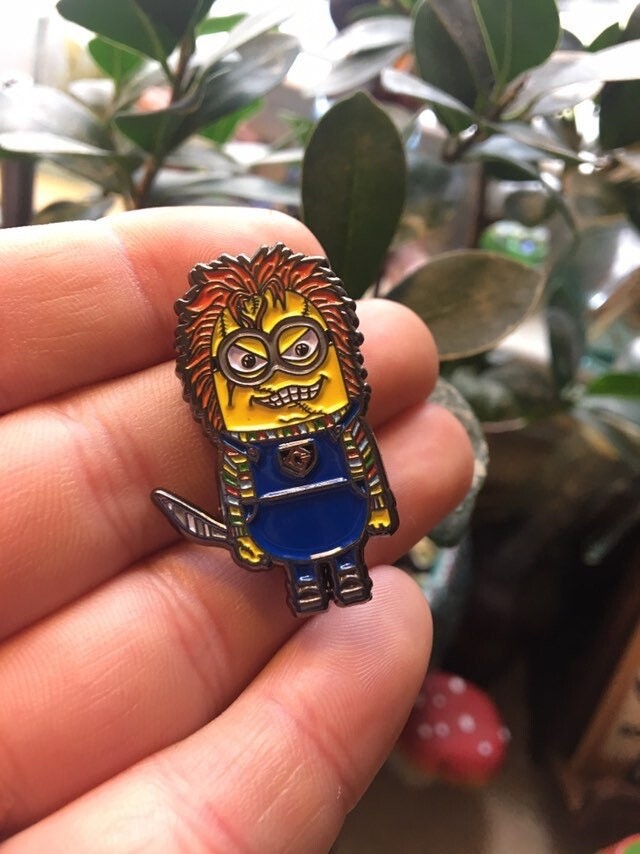 Minion Of Chucky, Original Funny Cartoon Parody Horror Childs Play