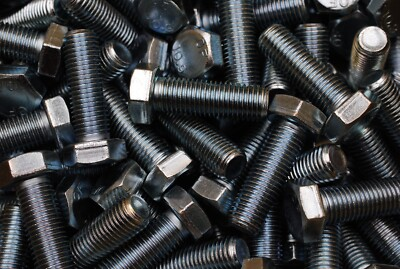 #ad 10 Metric M20 2.5 x 60 Hex Head Cap Screw Zinc Plated Class 10.9 Bolts DIN 933 $28.99