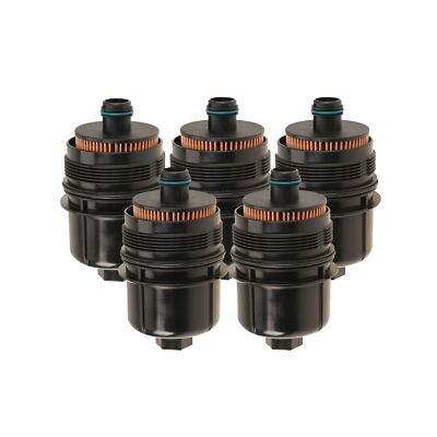 Genuine OEM Mopar Set of 5 Engine Oil Filters Primary & O-Ring For Jeep Ram