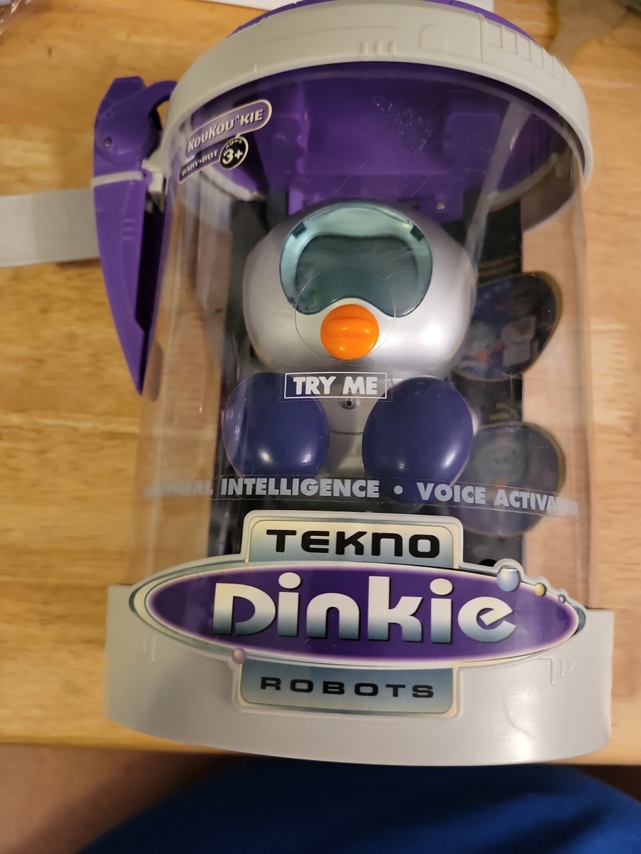 TEKNO DINKIE ROBOT Kie Baby Bot Voice Activated, Manley Toy