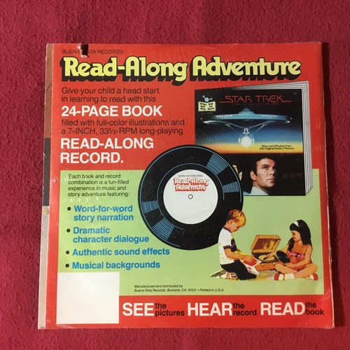 Star Trek III The Search for Spock 24 Page Read along 33 1/3 RPM Record - Picture 3 of 6