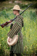 Reproduction Vintage Djellaba Goumier, WWII uniform Army Coat,1945 Jacket, 