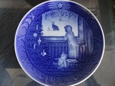 ♛ Royal Copenhagen ♛ Piatto di Natale 1982 ♛ Jule Christmas ♛