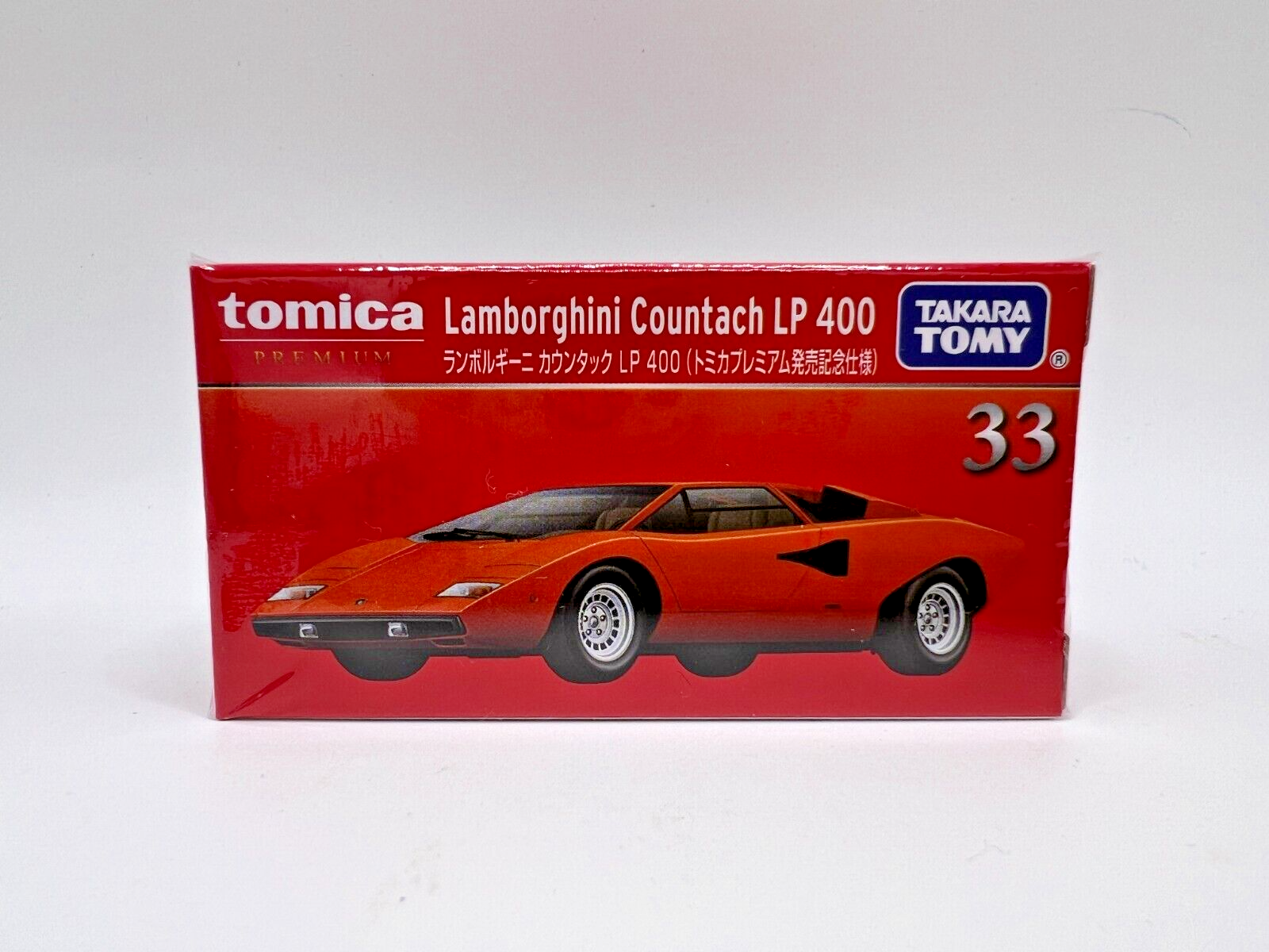 UK - Takara Tomy Tomica Premium 33 Lamborghini Countach LP400 Launch Spec HK Ver