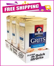 Quaker Quick 5-Minute Grits (15 lb., 3 pk.) Great Price