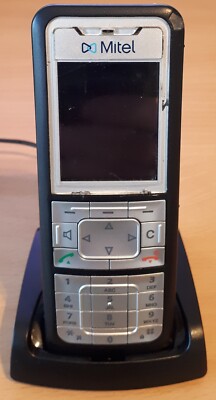 Mitel Aastra Telefon Set 612 v2, Dect Systemtelefon mit Ladeschale