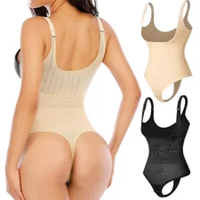 Thong Shapewear Bodysuit for Women Tummy Control Shaping Slimming Shaper Girdle