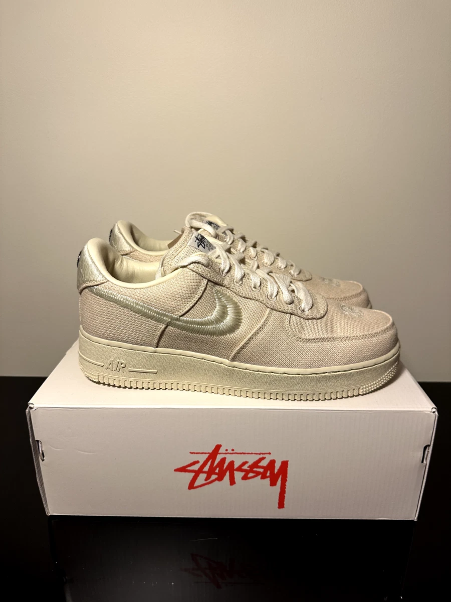 Nike Air Force 1 Low x Stussy Fossil | eBay