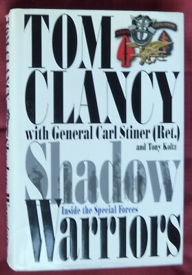 SHAADOW WARRIORS by Tom Clancy (2002, Hardcover) -1st-1st- SIGNED- SUPER NICE