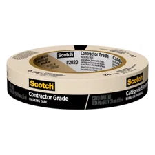 Scotch 2020 Contractor Grade 0.94-Inches x 60 Yard(s) Masking Tape