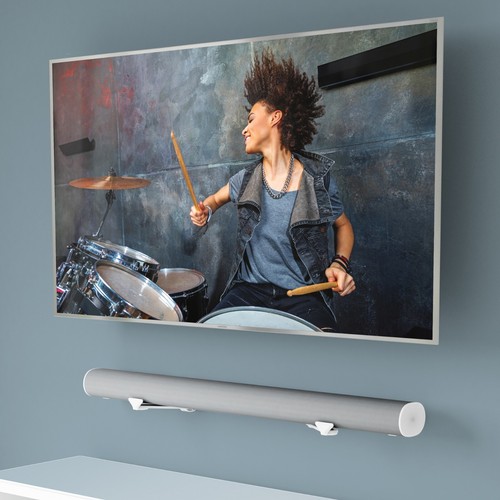AVF Universal Soundbar Mounting Kit - Black or White - Picture 7 of 40