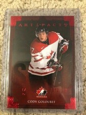 Cody Goloubef Upper Deck Artifacts 2013-14 #292/299 Canada Hockey Card