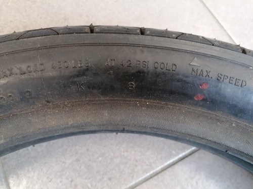 CONTINENTAL 3.5- H 18 RB2 TUBE TYPE TYRE - 4 PLYS LOAD RANGE B - MAX 42PSi - Picture 4 of 8