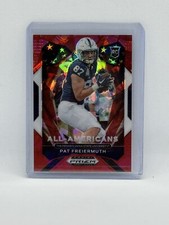 2021 Panini Prizm Draft Picks #184 PAT FREIERMUTH All American Red Cracked Ice