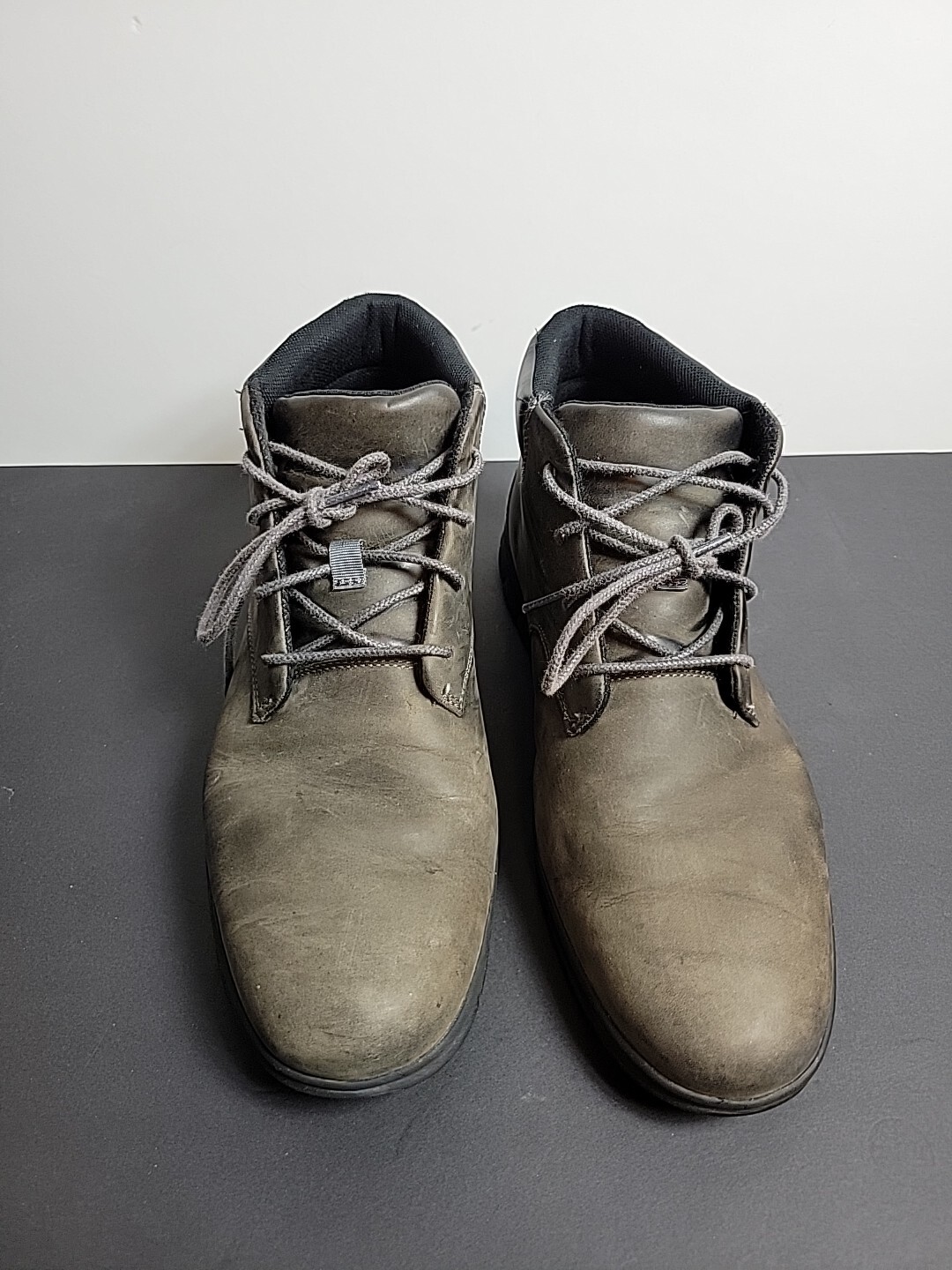 Timberland Graydon Men's Grey lightweight Leather Sneaker Boots, A5SFM SIZE: 12 image 2