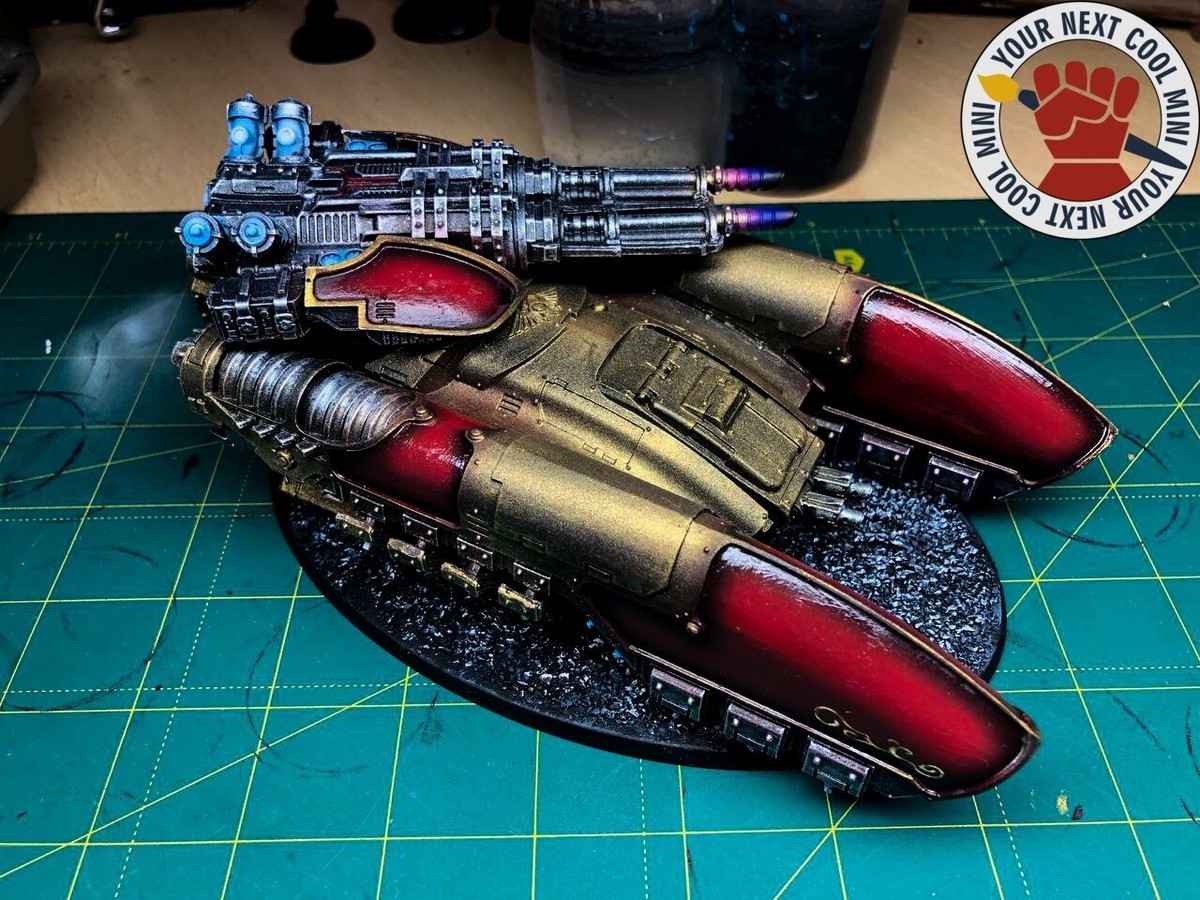 CUSTOM ORDER Warhammer 40k. Legio Custodes Caladius Grav-tank