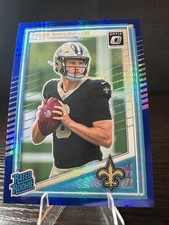 2025 Panini Donruss Optic - Rated Rookie Tyler Shough #223 Blue Hyper Prizm (RC)