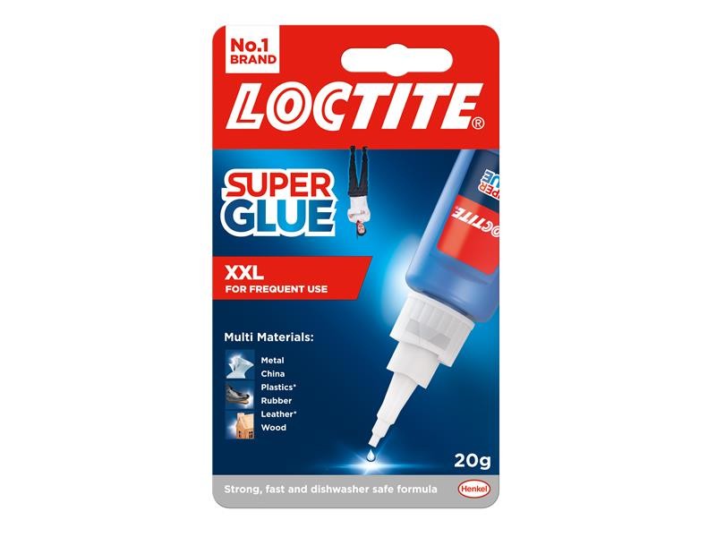 Loctite Super Glue Original XXL 20g - Instant Strong Adhesive