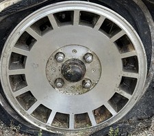 Three 84 Ford Mustang GT Stock GT Rally Wheels Aluminum Rims 4 Bolt 14 Inch Rims