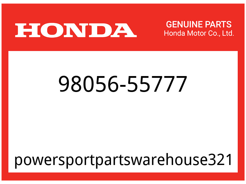 Honda OEM Part 98056-55777 SPARK PLUG CR5HSB