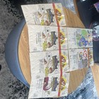 6 NICE! Old Vtg Used McDonald’s Paper Happy Meal Bags - 5-1998/1-1999 — photo 8