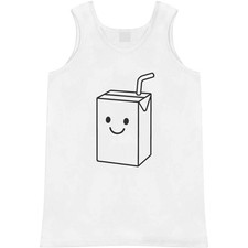 'Happy Juice Carton' Adult Vest / Tank Top AV056801
