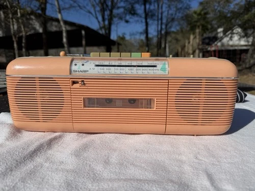 Sharp QT-50 Portable Stereo Radio Cassette Rec-As on TV Show Stranger Things